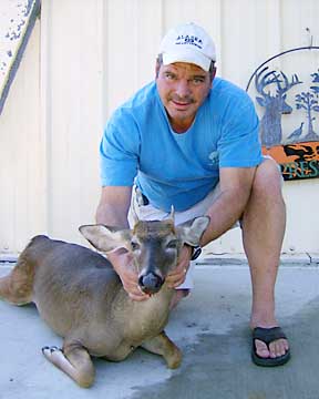 Bruce with his Sandy Run buck