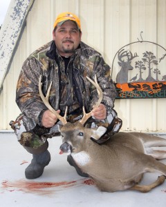 Billy with his tall 8pt